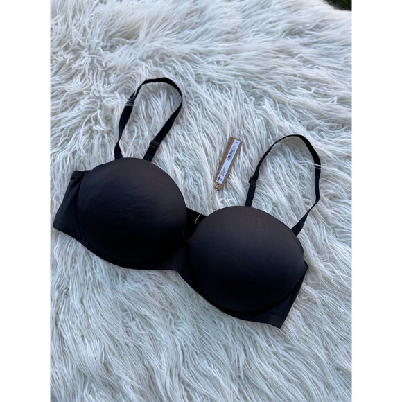 Skims Ultimate Push Up Strapless Bra Onyx Size 42C - Picture 4 of 7